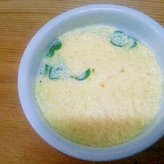 カニカマとかいわれの茶碗蒸し/お手軽版